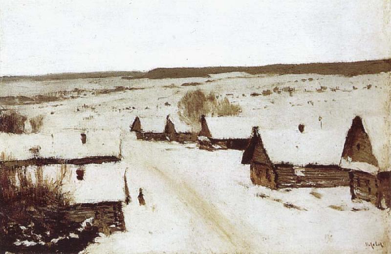 Isaac Levitan Village,Winter